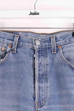 Jean droit Levi's 501 Bleu en Coton