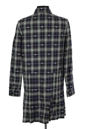 Robe Kitsuné Vert en Coton