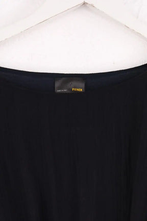 Robe Fendi Noir en Soie