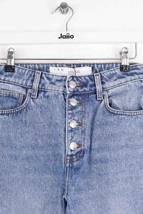 Jean droit Iro Bleu en Coton