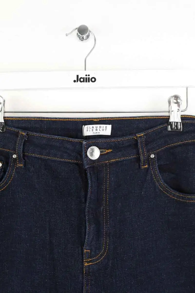 Jean droit Claudie Pierlot  Bleu