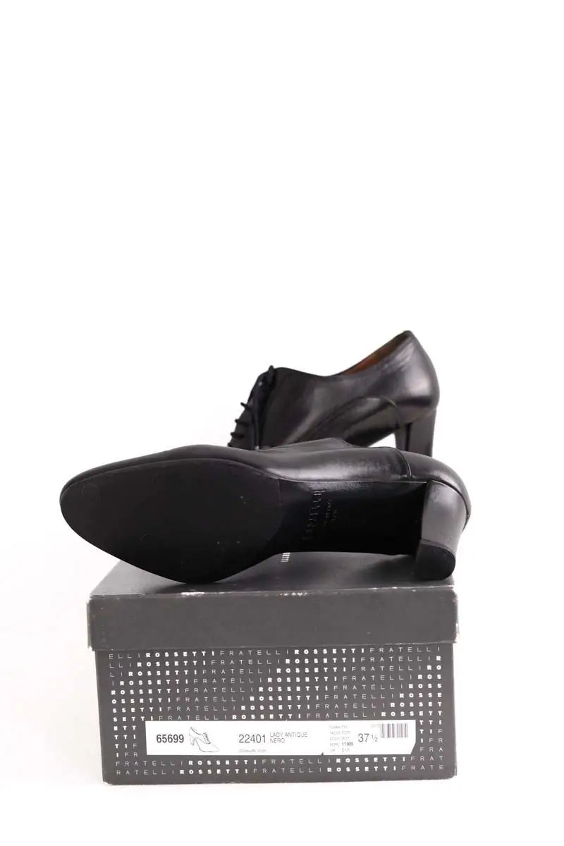 Chaussures à lacets Fratelli Rossetti Noir en Cuir