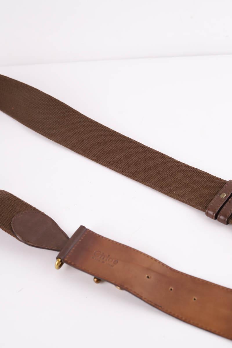 Ceinture Chloé  Marron