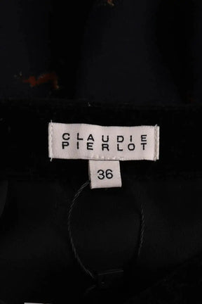 Jupe Claudie Pierlot Marine en Synthétique