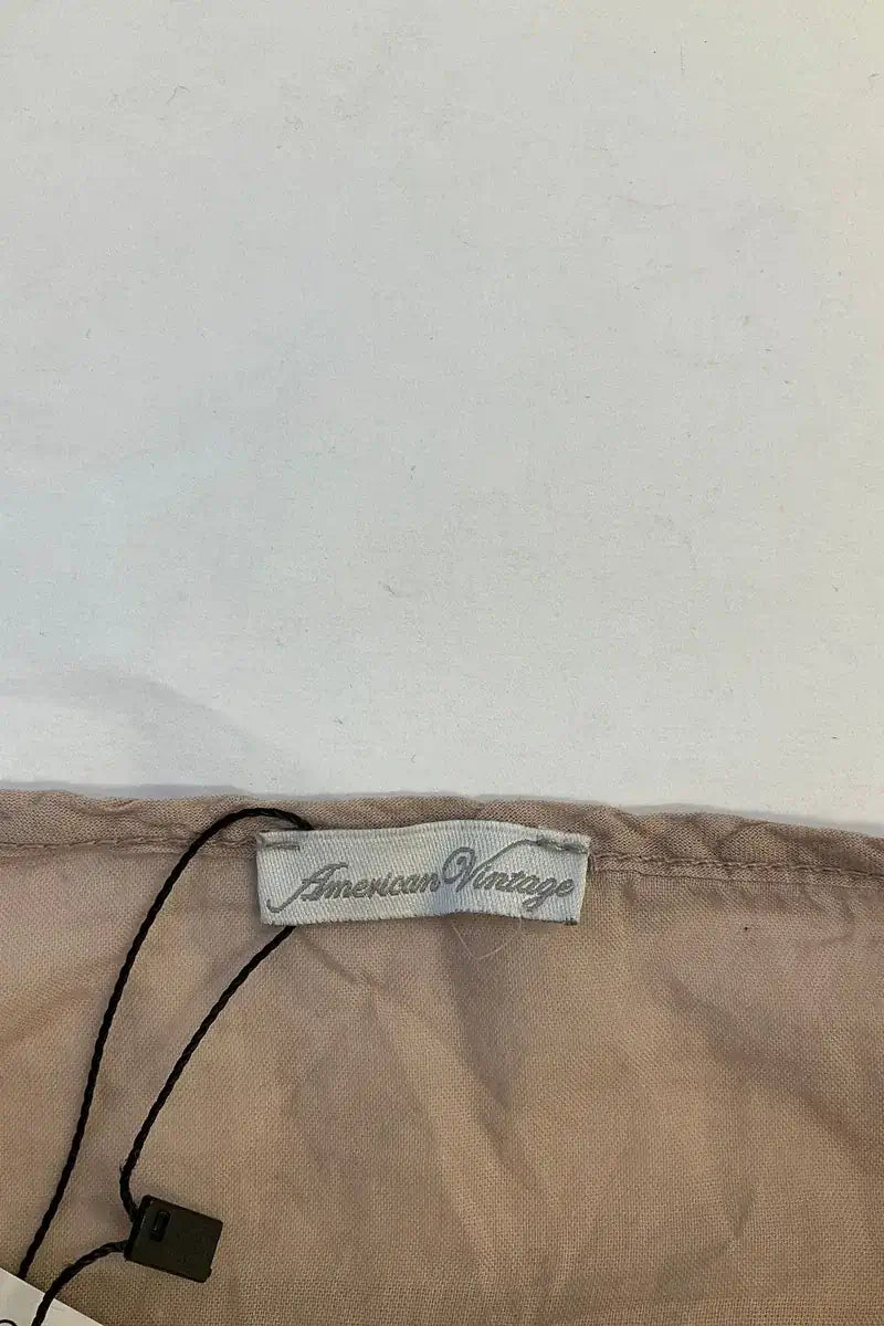 Tunique American Vintage Rose en Coton