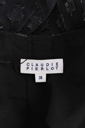 Blouse Claudie Pierlot Noir en Soie