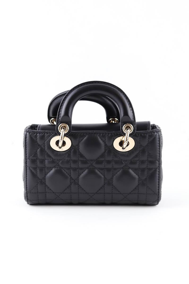 Mini sacs Dior Lady D-Joy Noir
