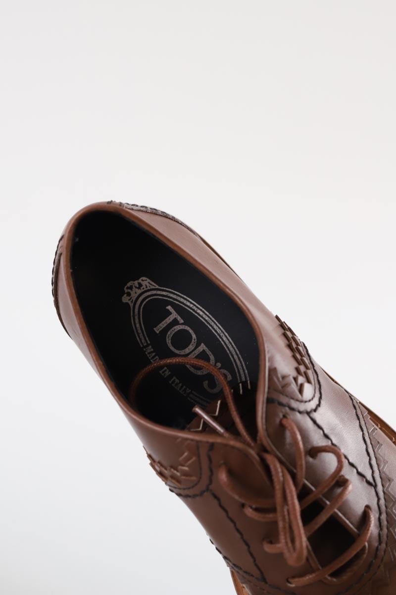 Chaussures à lacets Tod's  Marron