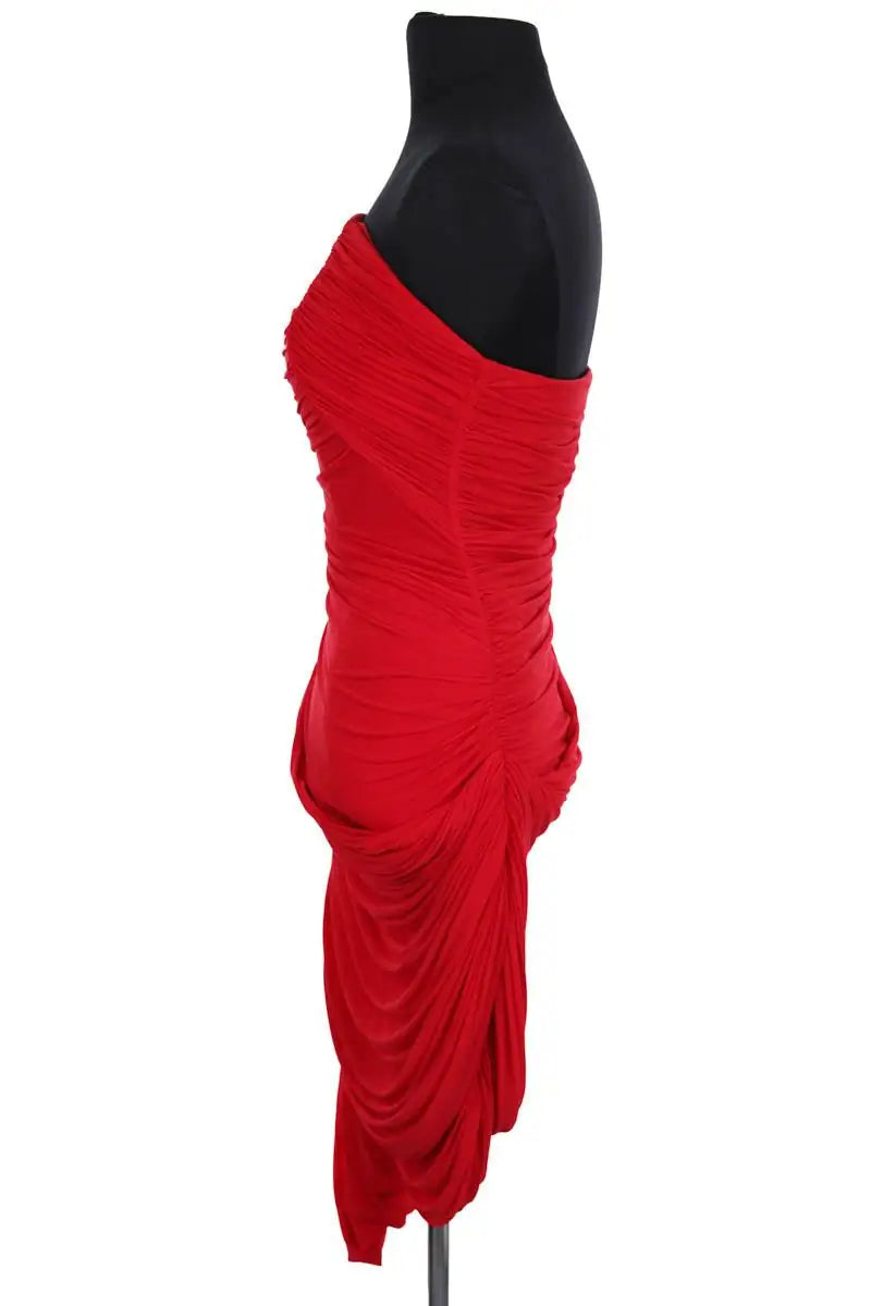 Robe Magda Butrym Rouge en Synthétique