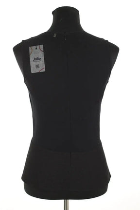 Top sans manche Sandro Noir en Polyester