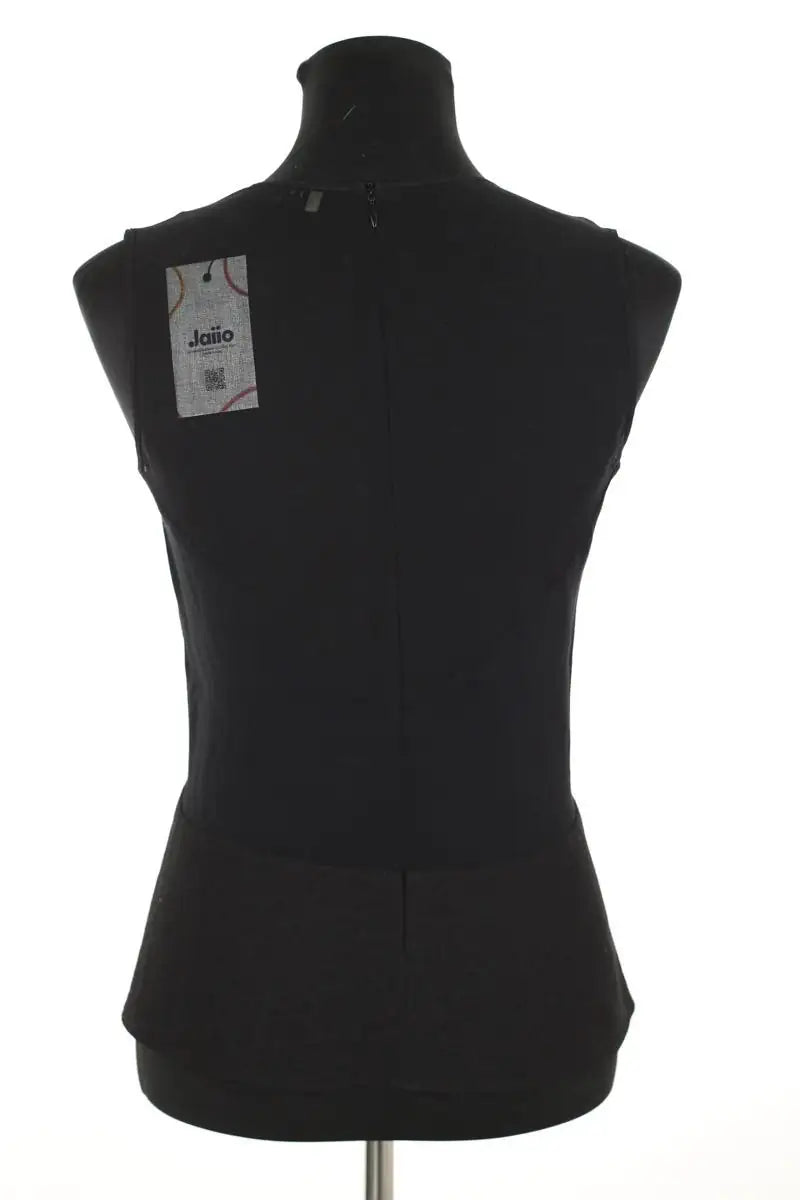 Top sans manche Sandro Noir en Polyester