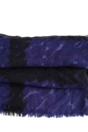 Chèche Burberry Bleu en Coton