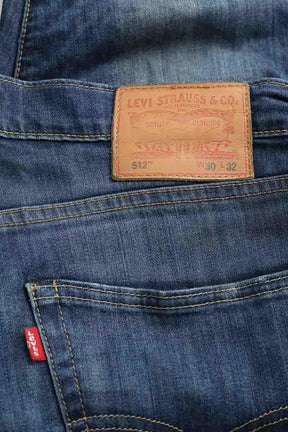 Slim Levi's 512 Bleu