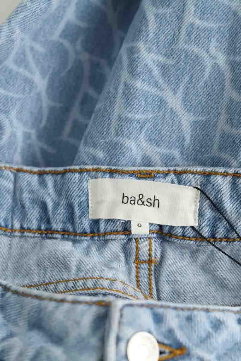 Droit Bash  Bleu
