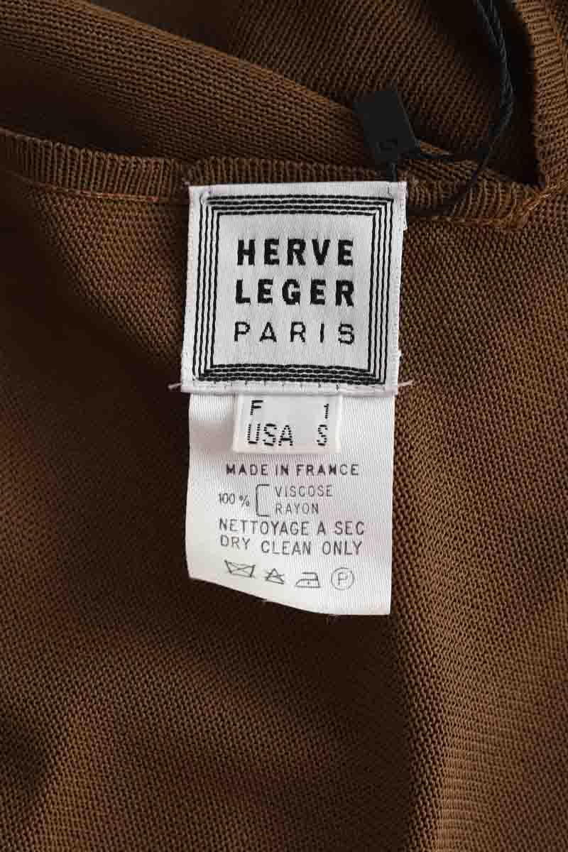 Cardigans Herve Leger  Marron