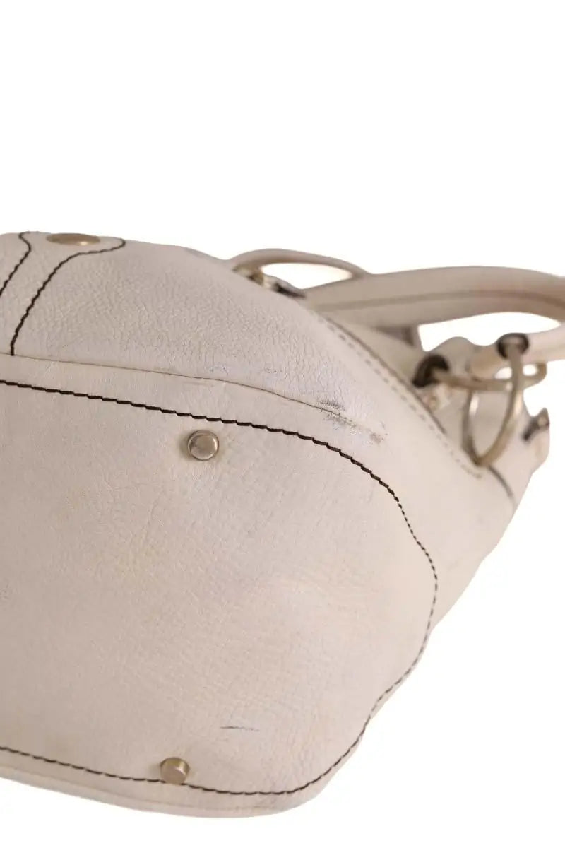 Cabas Lancel Beige en Cuir