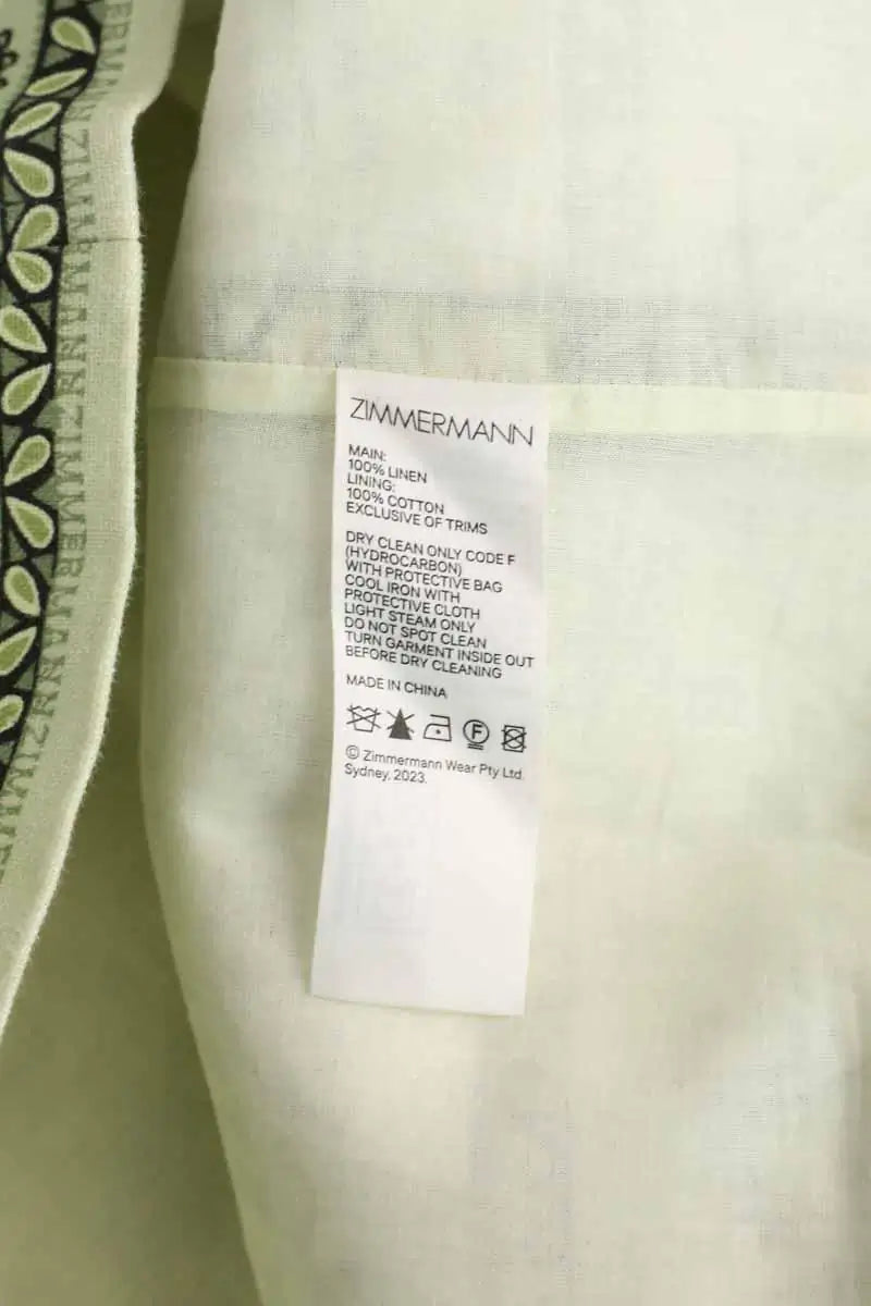 Mini jupe Zimmermann  Vert