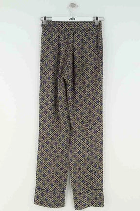 Pantalon droit Sandro Multicolore en Synthétique