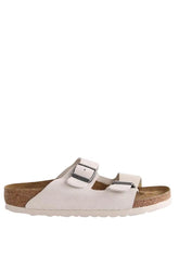 Mules Birkenstock Beige en Daim, taille 36 - Seconde Main