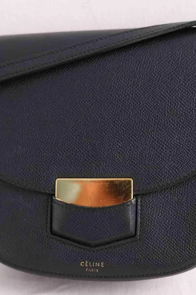 Sac à bandoulière Celine Noir en Cuir
