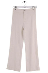 Pantalon droit Roseanna Blanc en Coton, taille S - Seconde Main