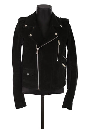 Veste en cuir The Kooples  Noir