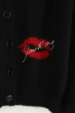 Pull Saint Laurent Noir en Laine