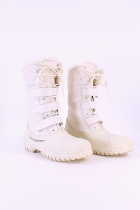 Bottes fourées Dior  Beige