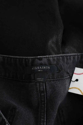 Jean droit All Saints  Noir