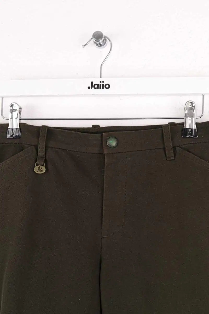 Pantalon d'Equitation Ralph Lauren Kaki en Coton