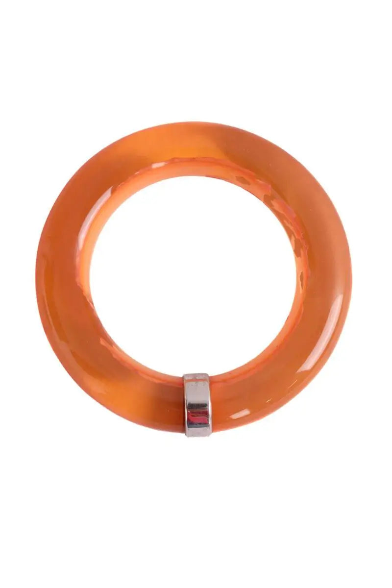 Jonc  Celine Orange en Plastique