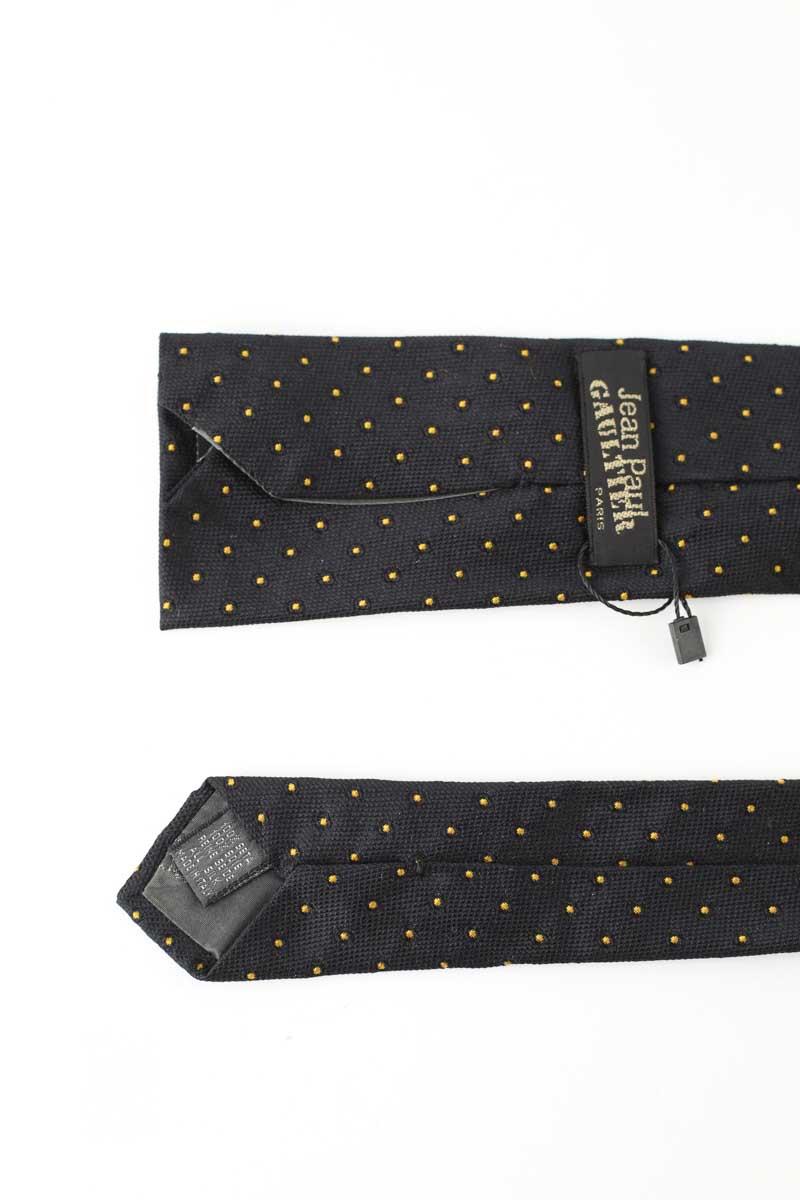 Cravate Jean Paul Gaultier  Noir