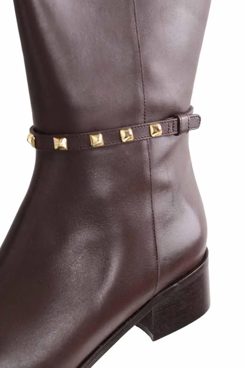 Bottes LK Bennett Marron en Cuir