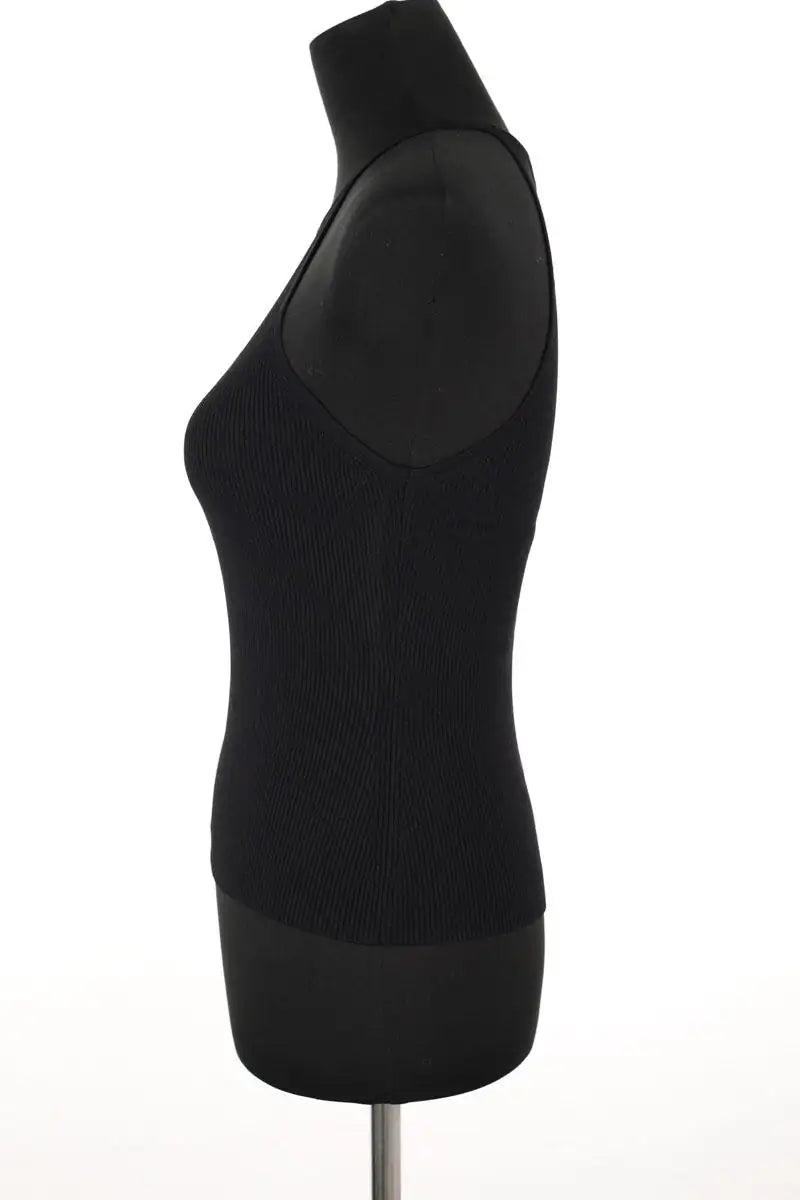 Top sans manche Maje  Noir