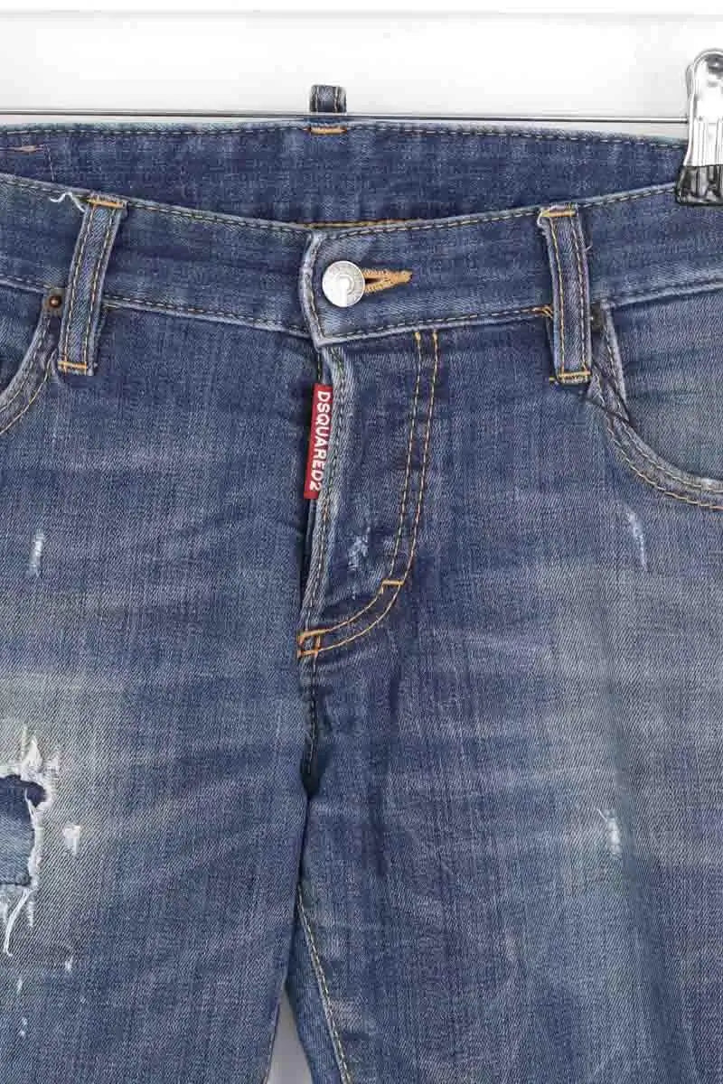 Jean slim Dsquared2 Bleu en Coton