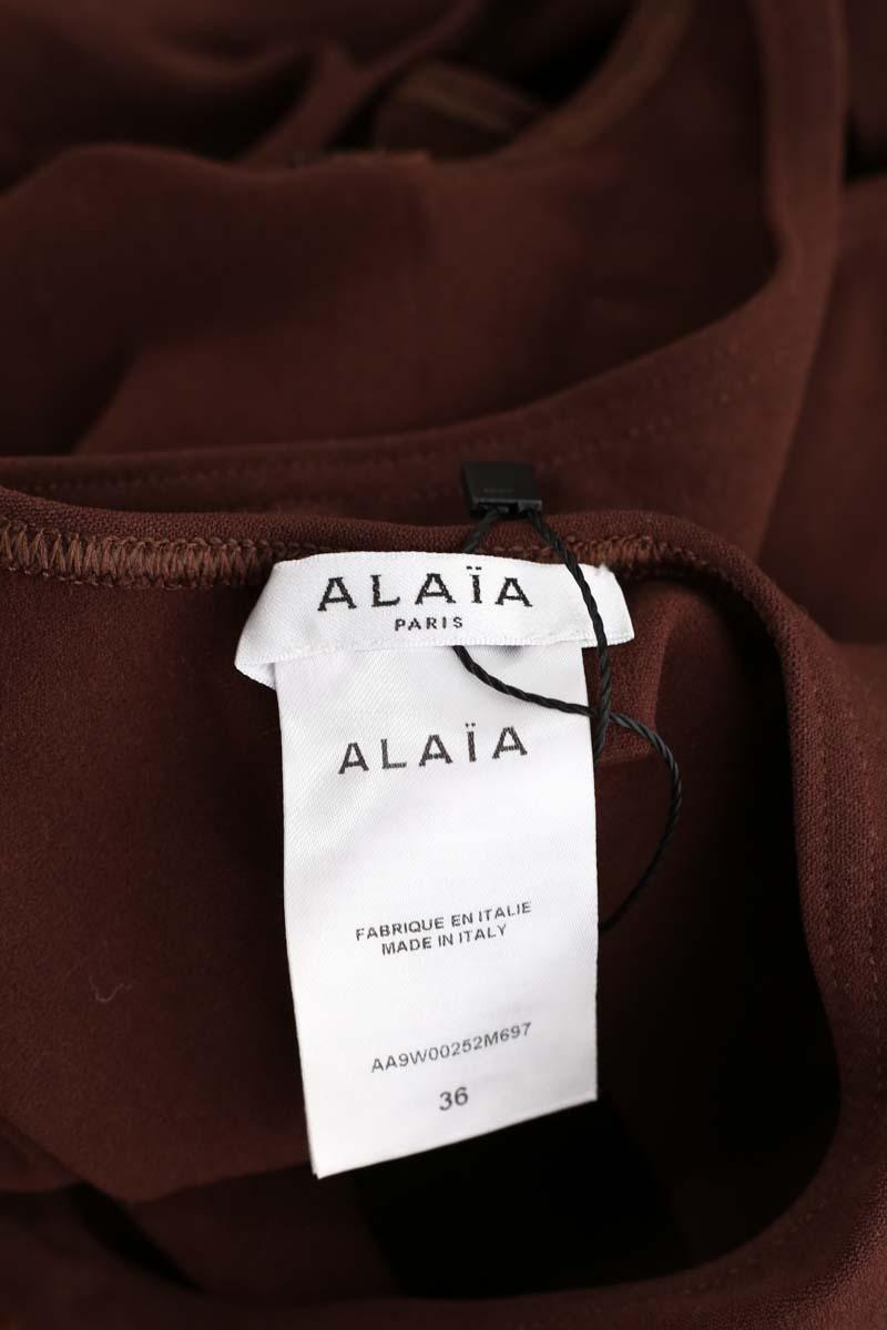 Pièce unique Alaïa  Marron