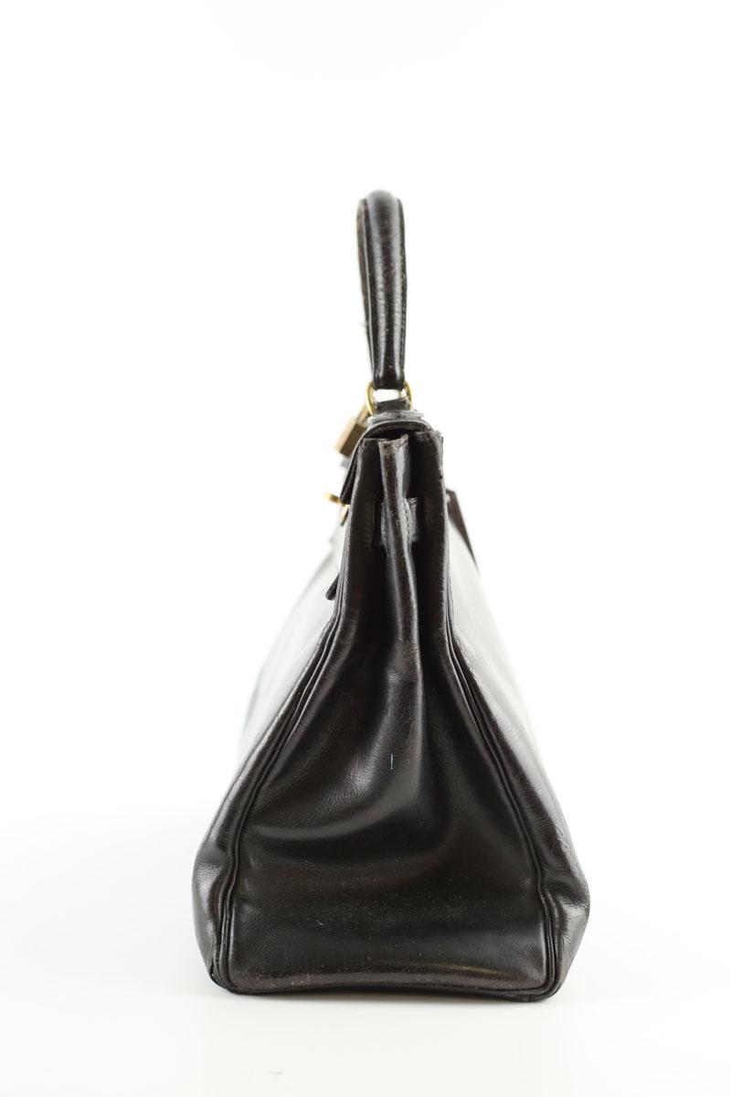 Sac à main Hermès Kelly 32 Noir