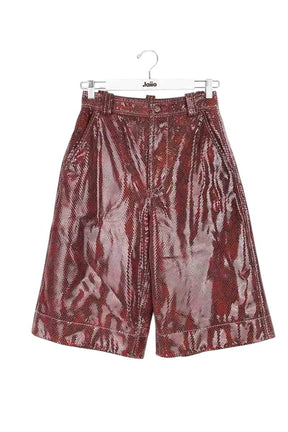 Bermudas Ganni  Bordeaux