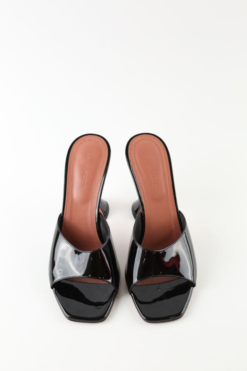 Mules Amina Muaddi  Noir