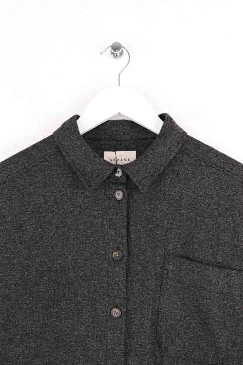 Robe  Sézane Gris en Viscose