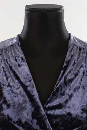 Mi-longueur Off White  Bleu