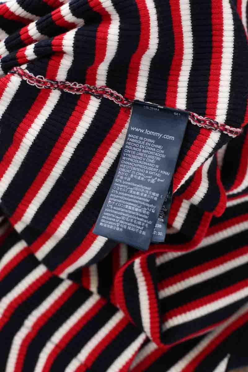 Mi-longueur Tommy Hilfiger  Rouge