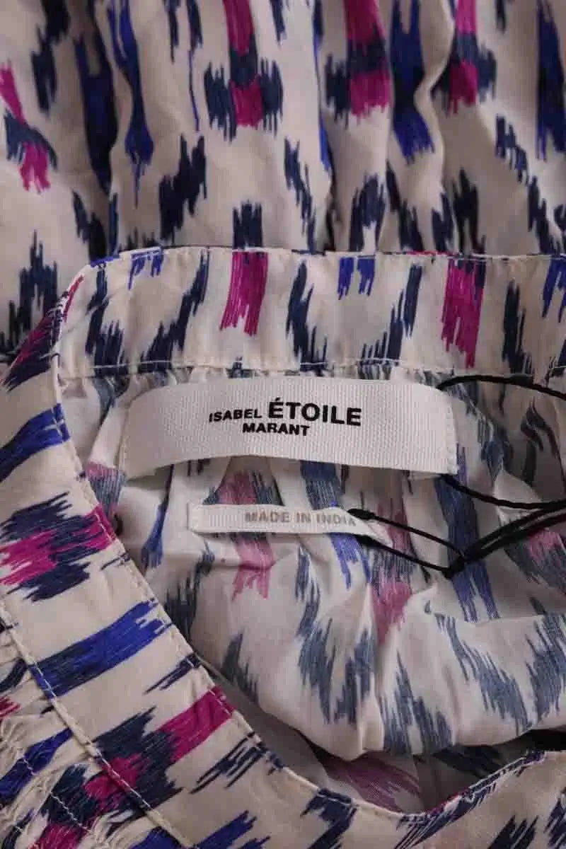 Robe Isabel Marant Étoile Blanc en Viscose
