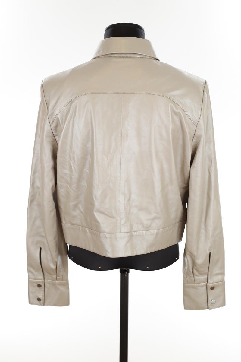 Veste en cuir Iro  Gris