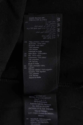 T-shirt Sandro Noir en Coton