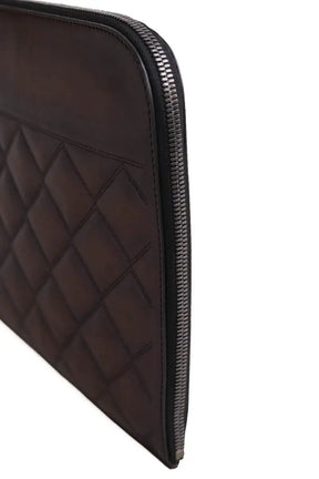 Pochette Berluti Marron en Cuir