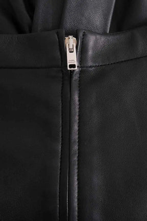 Jupe Isabel Marant Noir en Cuir