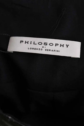 Jupe Philosophy Di Lorenzo Serafini Noir en Synthétique