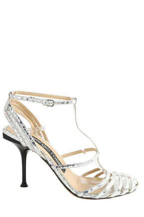 Talons Sergio Rossi  Argent