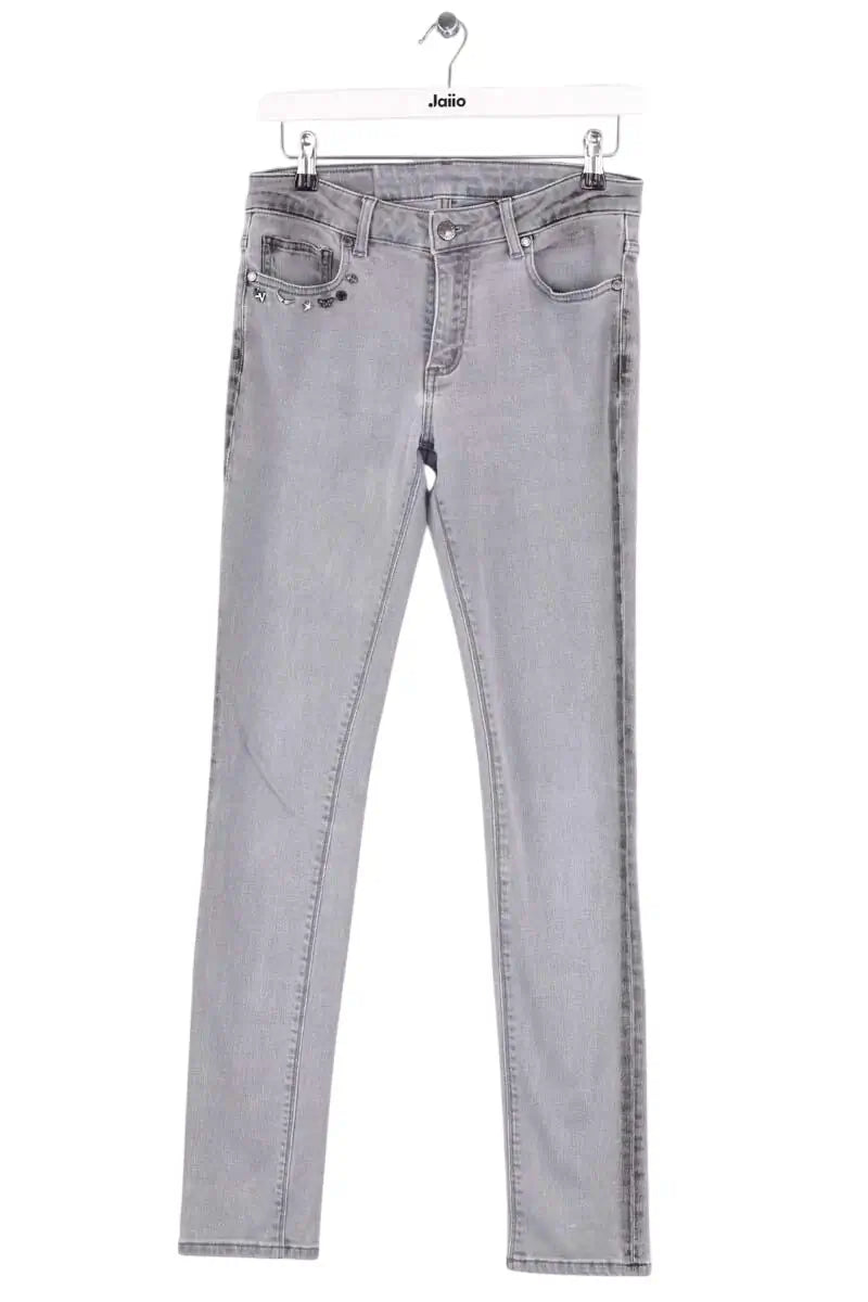 Jean droit Zadig & Voltaire Gris en Denim - Jeans, taille M - Seconde Main